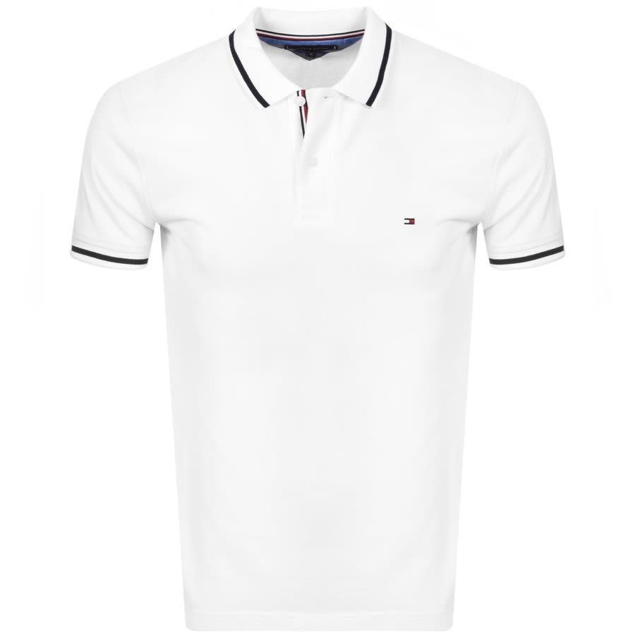 Alternative Image for ProductTommy Hilfiger Slim Polo T Shirt White1